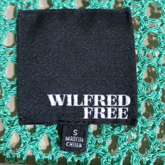 Wilfred Free Green Knit Long Sleeved Top - Picture 3 of 5